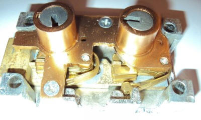 cutaway safe deposit box lock